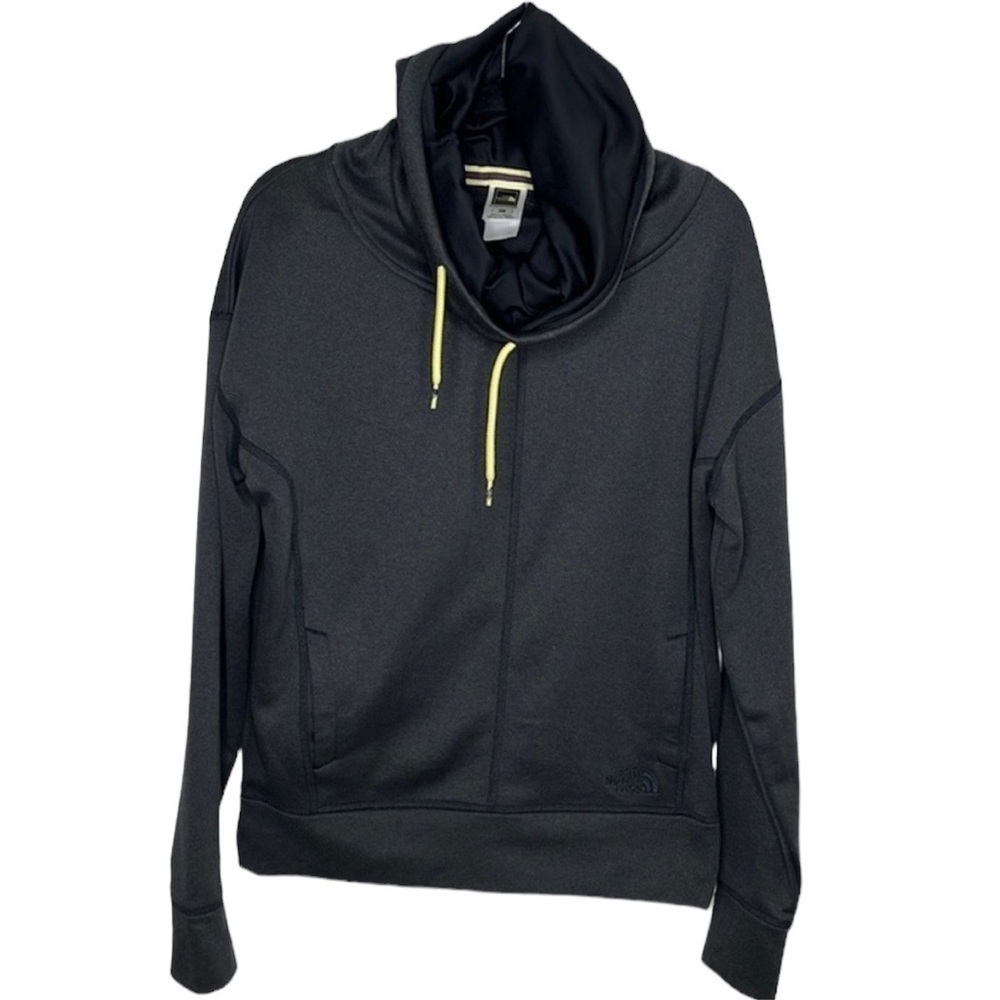 THE NORTH FACE Funnel Neck Hoodie in Classic Black Size Medium - Picture 3 of 9